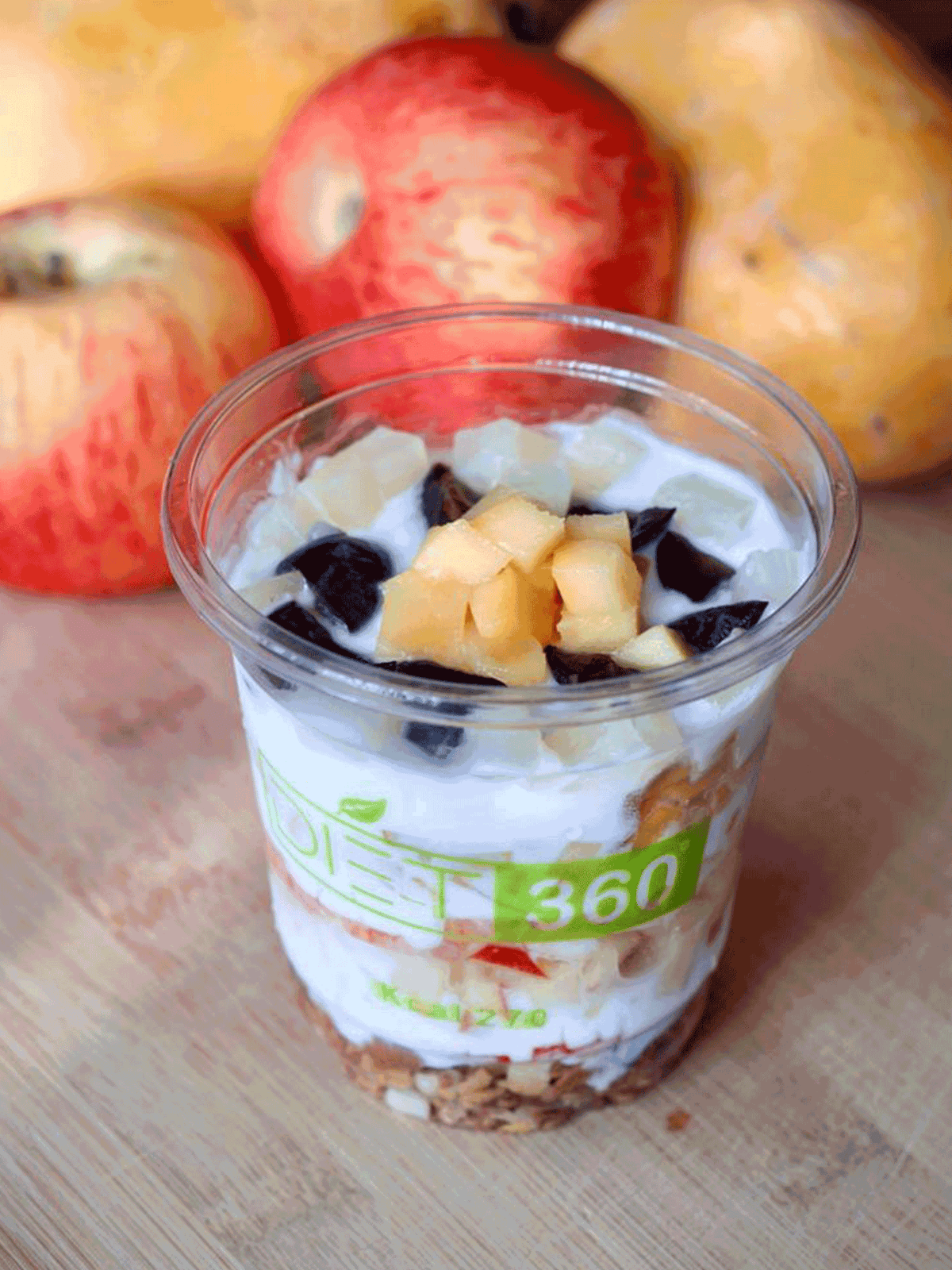 Fruit parfait (180 Kcal)